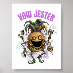 Poster Club Void Jester - Burger d'ami