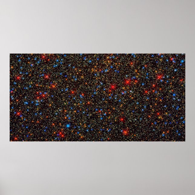 Poster Cluster étoile Omega Centauri (Devant)