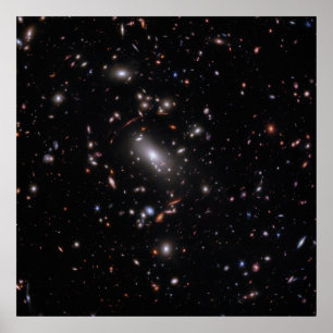 Poster Cluster Galaxy MACS J1423 (image NIRCam)