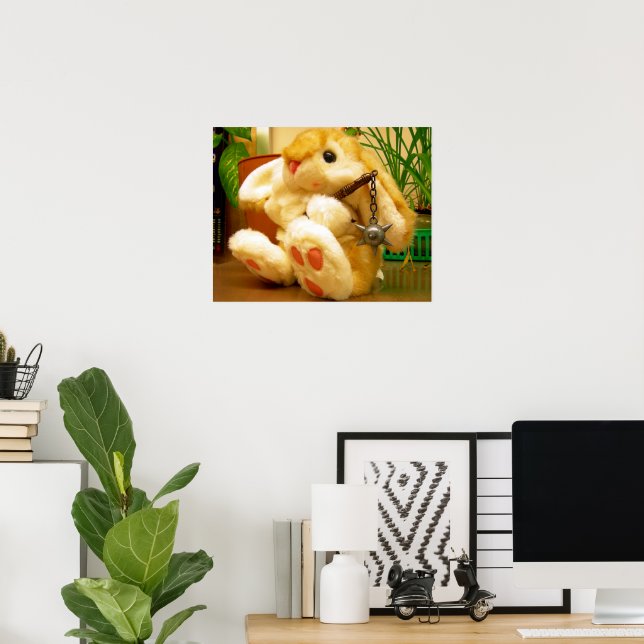Poster Clyde da Bunny (Bureau à domicile)