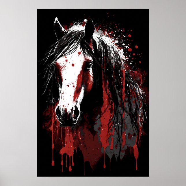 Poster Clydesdale Horse (Devant)