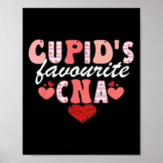 Poster Cna Valentine Certified Nursing I de Cupid