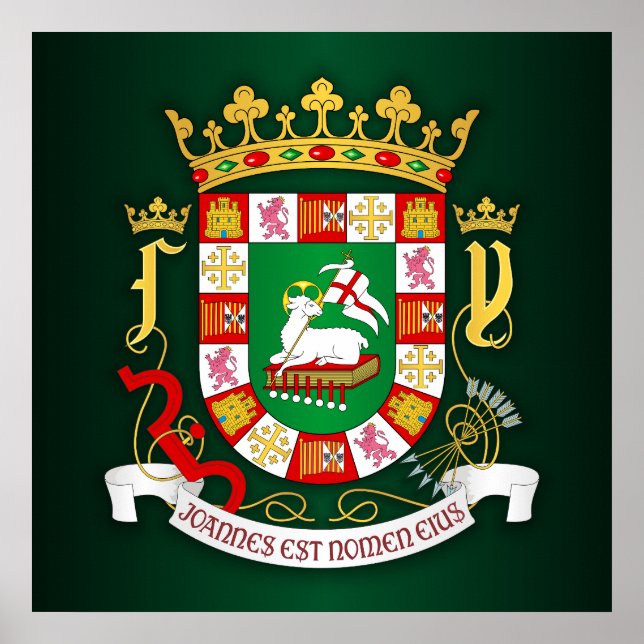 POSTER COA PORTO RICO (Devant)