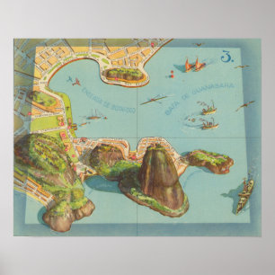 Poster Coast Of Rio de Janeiro