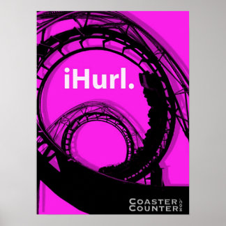 Poster CoasterCounter.com Ihurl