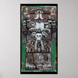 Poster coatlicue, déesse de terre