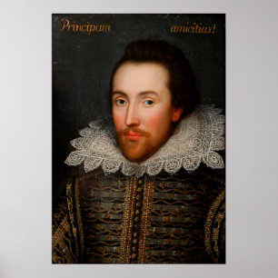 Poster Cobbe Portrait William Shakespeare