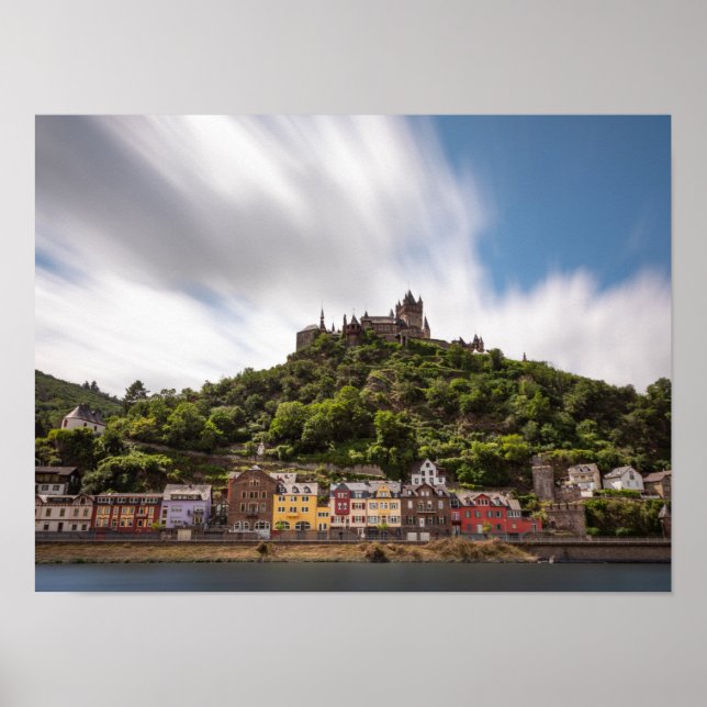 Poster Cochem an der Mosel (Devant)
