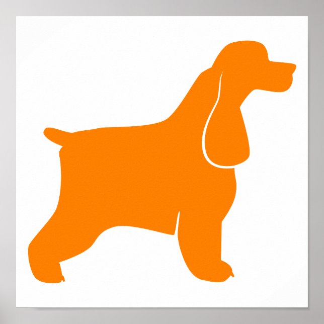 Poster Cocker Spaniel (Devant)