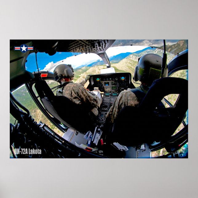 POSTER COCKPIT UH-72A LAKOTA (Devant)