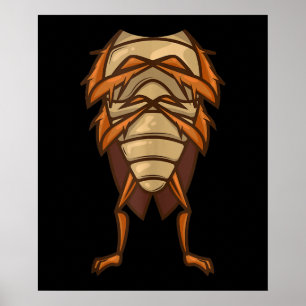 Poster Cockroach Costume Halloween Easy Cosplay
