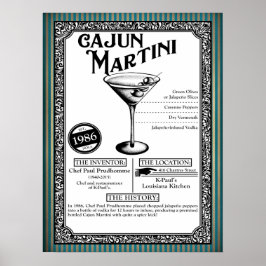 Poster Cocktail Cajun