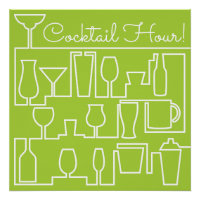 Cocktail Lime green