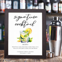 Cocktail Signature Chic Mojito Simple