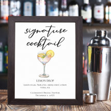 Cocktail Signature Mariage Lemon Drop