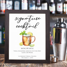 Cocktail Signature Unique Moscow Mule