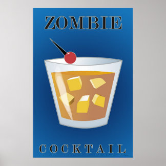 Poster Cocktail Zombie