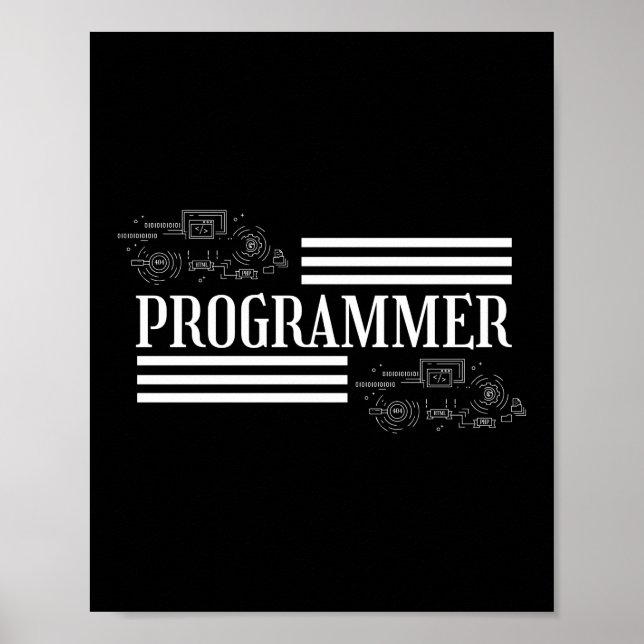Poster Codage du programmeur (Devant)