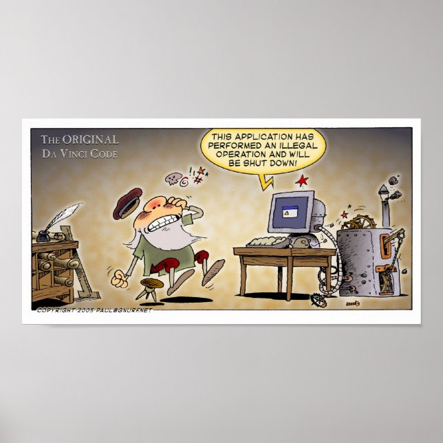 Poster Code Da Vinci (Devant)
