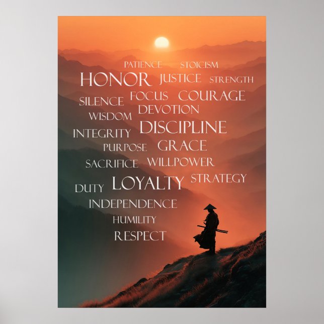 Poster Code Samouraï : La Voie Bushido (Devant)