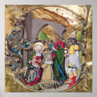 Poster Codex 15.501 L'adoration des rois