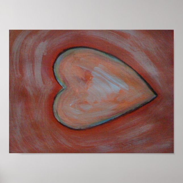 Poster Coeur 4 (Devant)