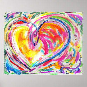 Poster Coeur de joie