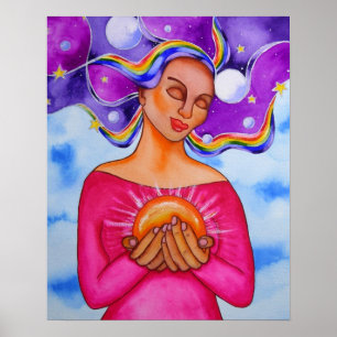 Poster Coeur de la guérison