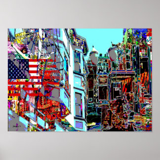 Poster Coeur de la ville -