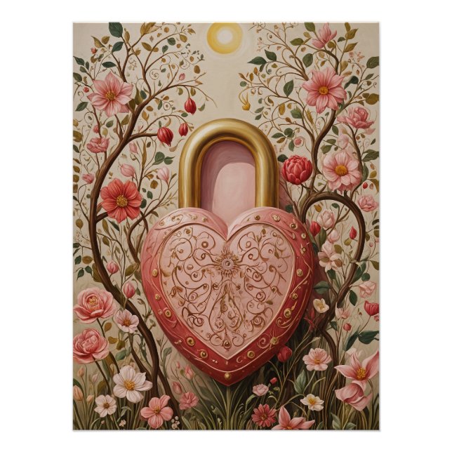 Poster Coeur protégé (Devant)