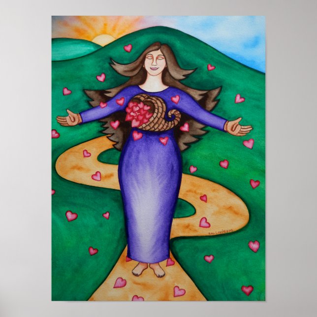 Poster Coeur reconnaissant (Devant)