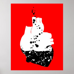 Poster coeur toxique