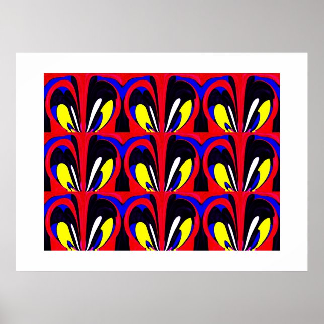 Poster Coeurs (Devant)