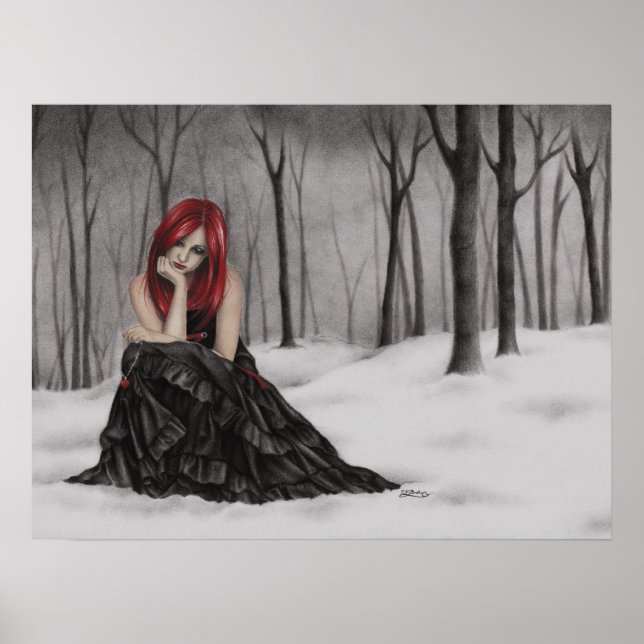 Poster Coeurs congelés (Devant)