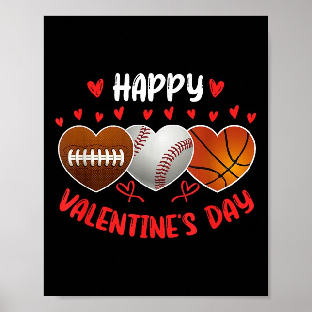 Poster Coeurs de la Saint Valentin (Devant)