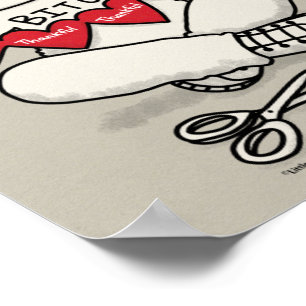 Poster Cœurs reconnaissants