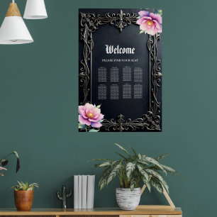Poster Cœurs sauvages, vœux éternels. 