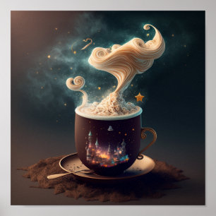 Poster 'Coffee Art 3'