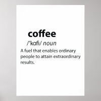 Coffee Funny Dictionnaire Définition