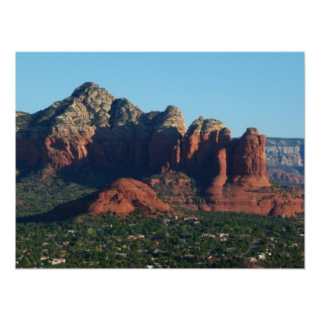 Poster Coffee Pot Rock I à Sedona Arizona (Devant)
