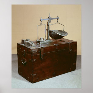 Poster Coffre et échelles