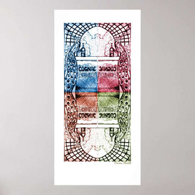 Poster Cognac 4 couleurs (Devant)
