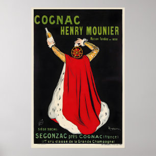 Poster Cognac Henry Mounier Leonetto Cappiello Nourriture