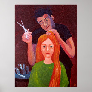 Poster Coiffeur