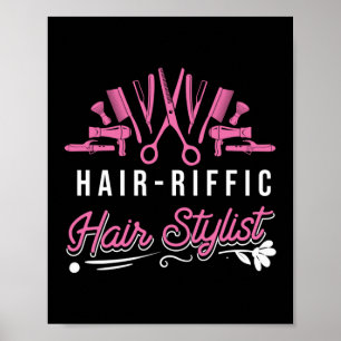 Poster Coiffeur de coiffure pour coiffeur