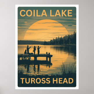 Poster Coila Lake, Tuross Head, NSW
