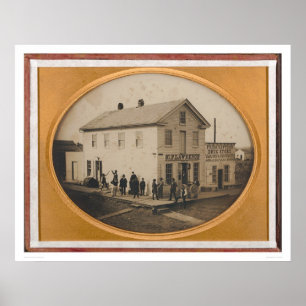 Poster Coin de la rue d'affaires… (40052)