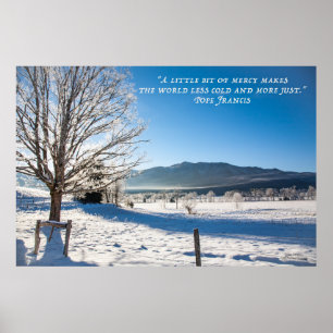Poster Cold Winter Day and Mercy