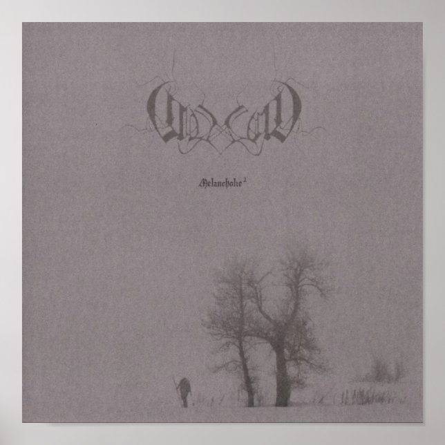 Poster Coldworld Band Black metal Décès thrash lourd Goth (Devant)