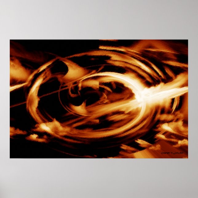 Poster Colère (Devant)